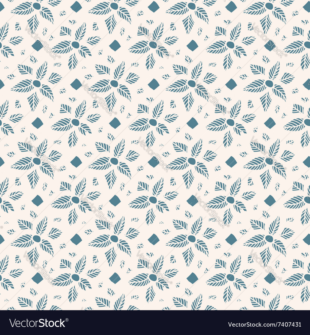 Flower lace seamless pattern