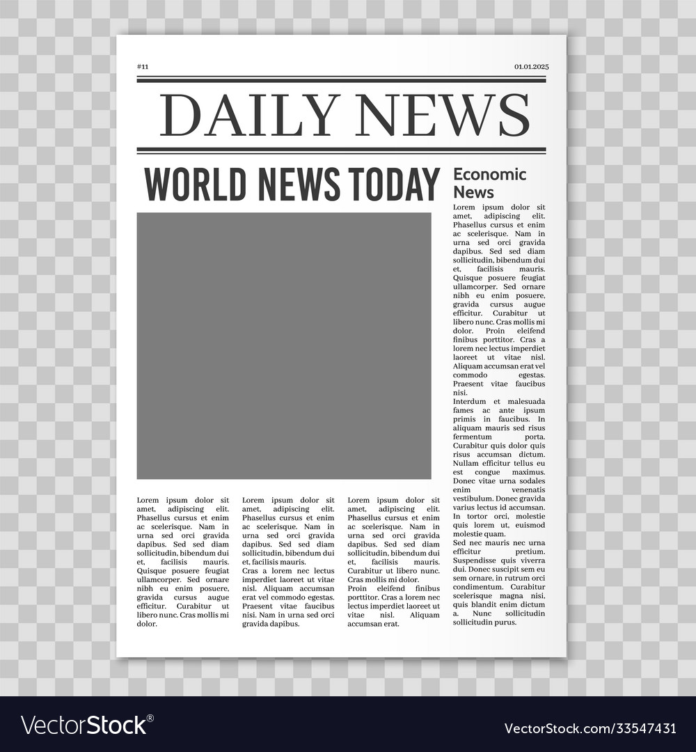 Newspaper Template Maker