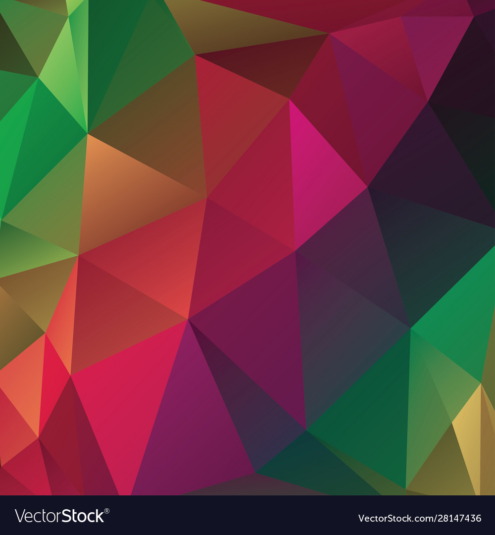 Abstract retro triangle background vector image Abstract retro triangle background