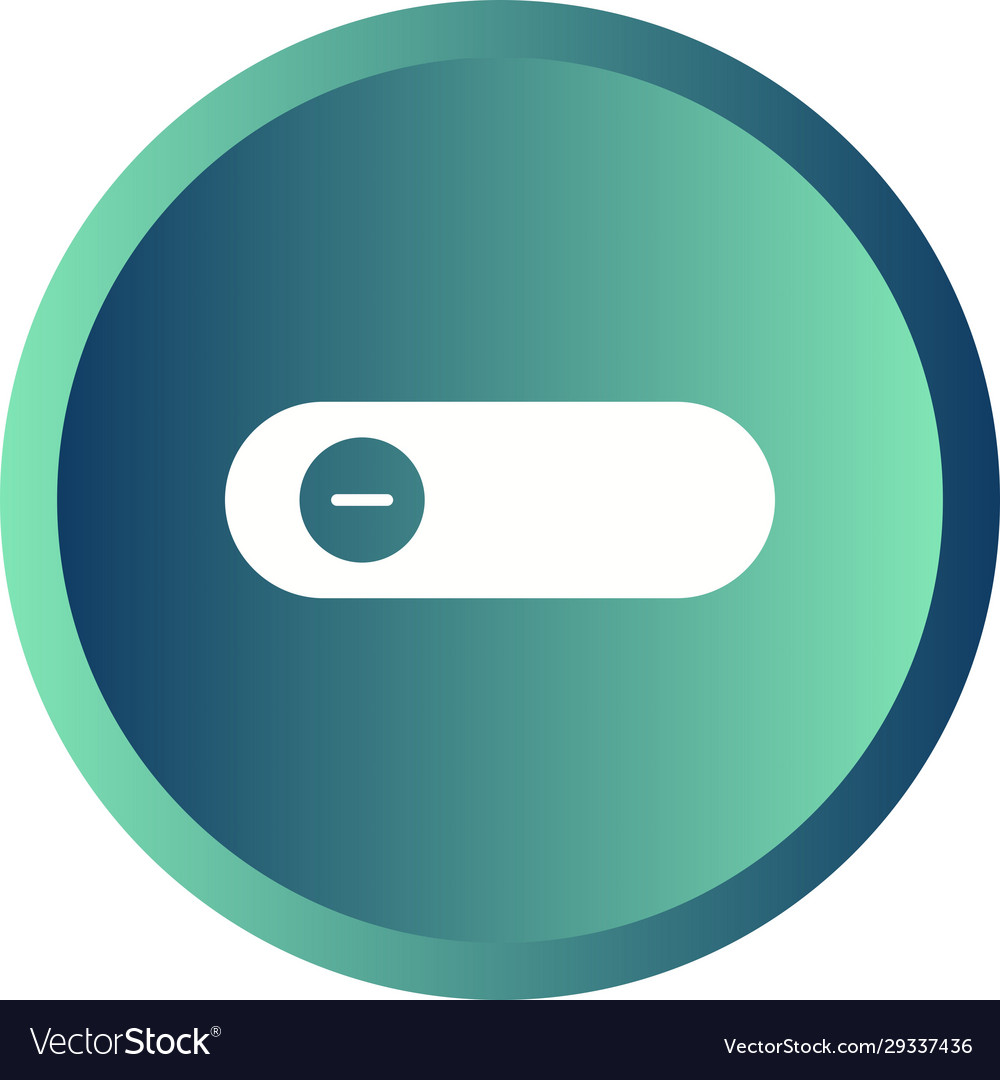 Schöne Schiebetaste Glyph Symbol