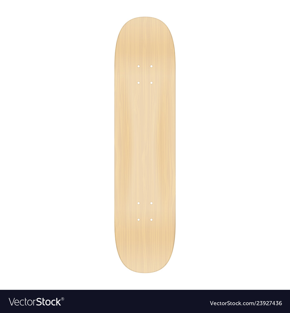 Download Skateboard Template For Your Design Royalty Free Vector PSD Mockup Templates