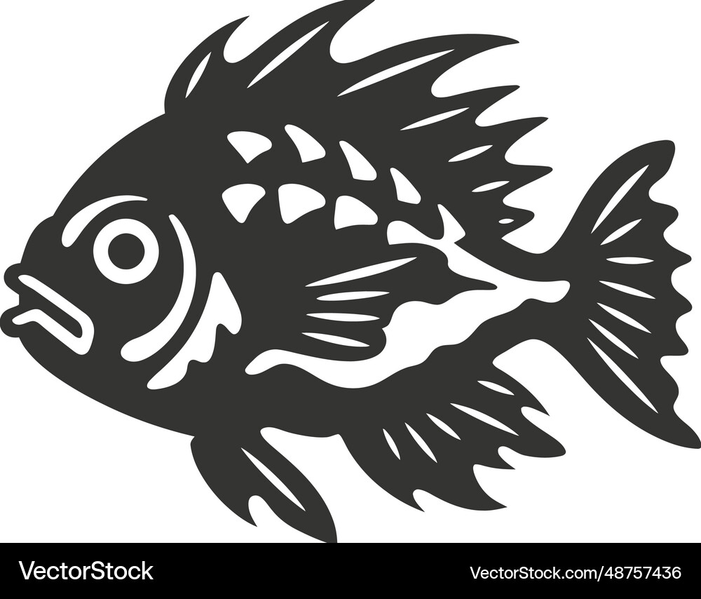 Stonefish icon Royalty Free Vector Image - VectorStock