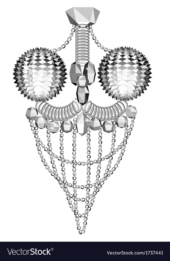 Chandelier Royalty Free Vector Image - VectorStock