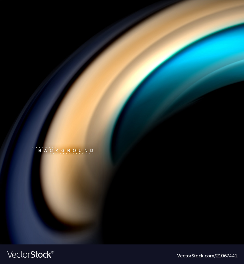Fluid Color Wave Abstract Background