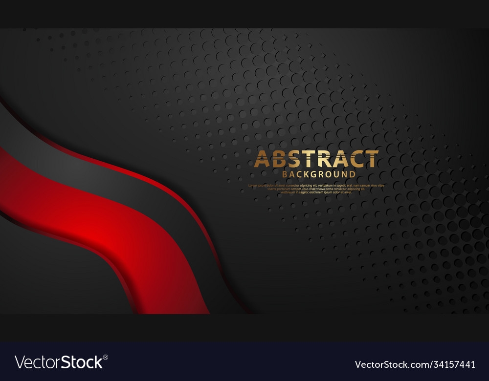 Luxury overlap layers background with lines vector image Luxury overlap layers background with lines
