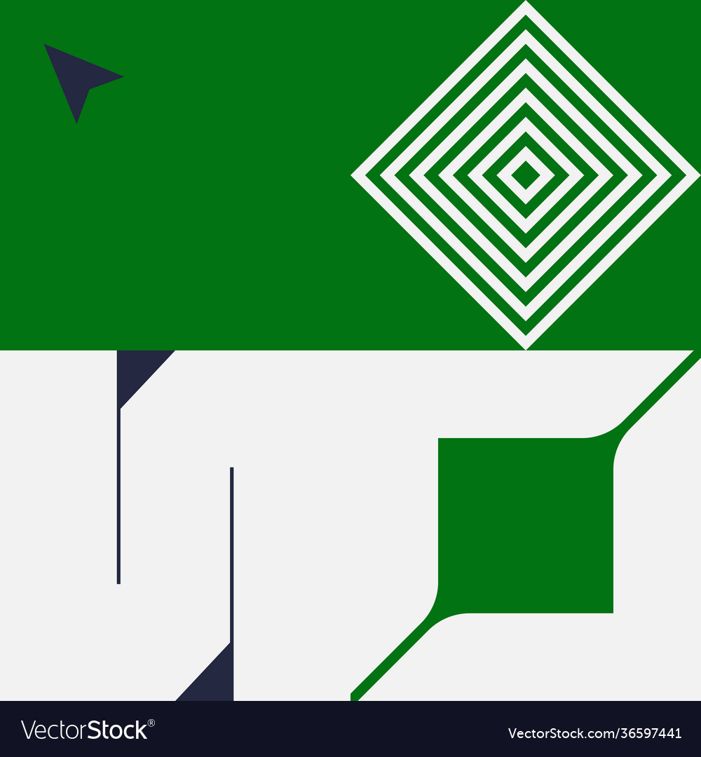 Trendy background with simple shapes Vector Image Trendy background with simple shapes