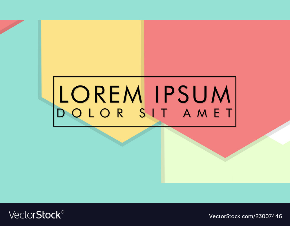 Abstract colorful hexagon background