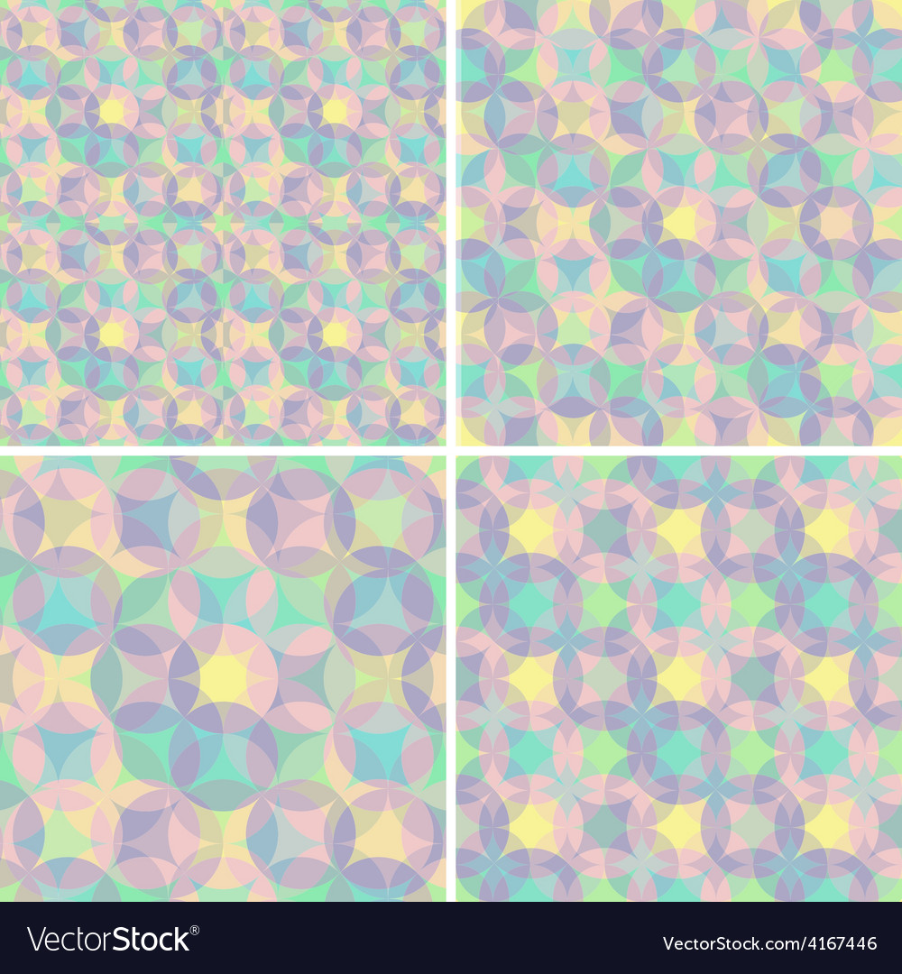 Abstract retro geometric pattern