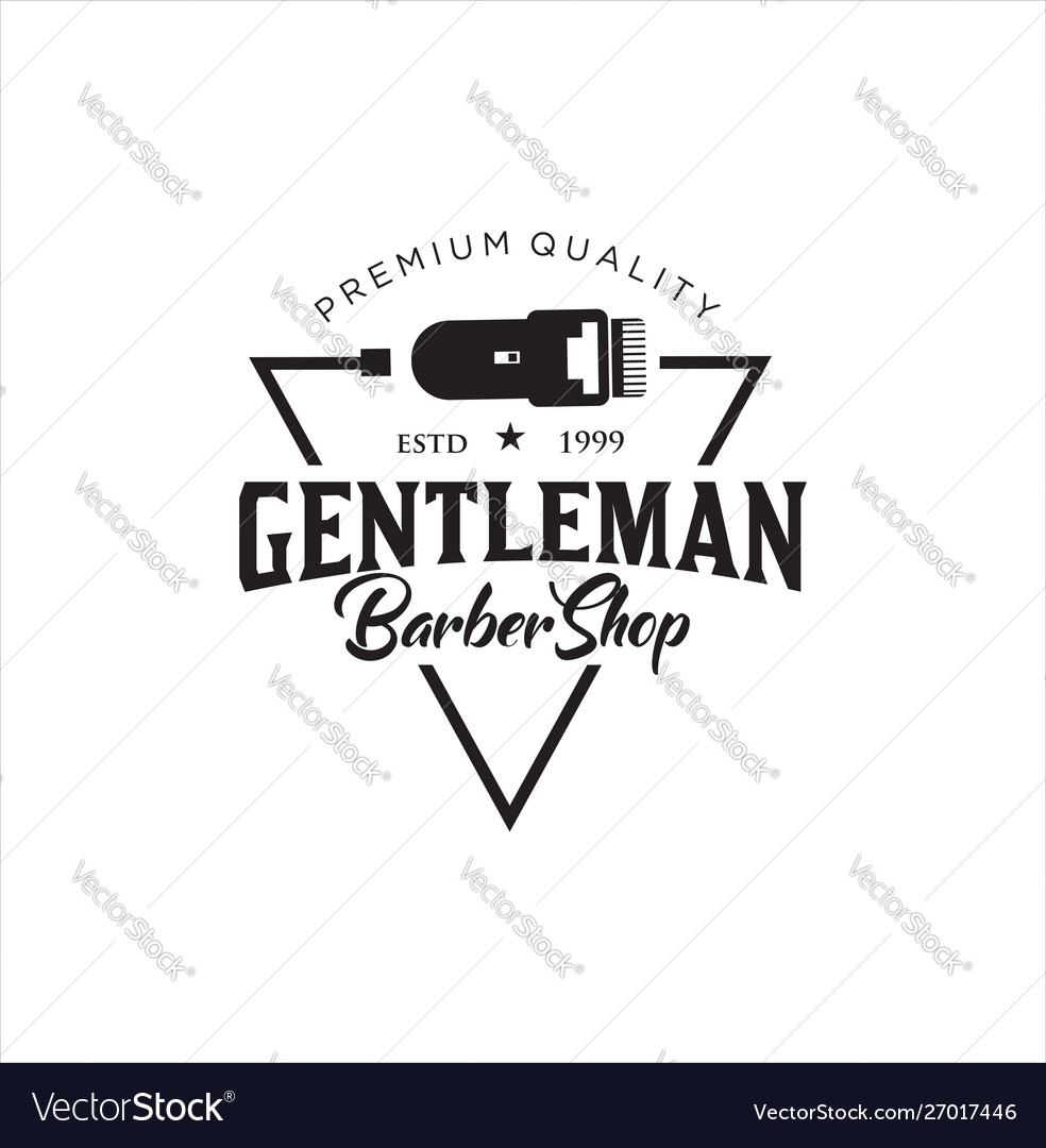 barbershop logo design