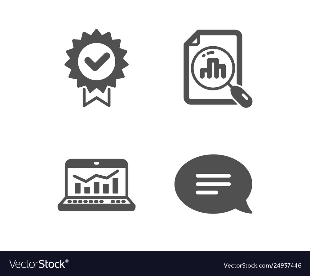 Certificate web analytics and graph Vector Image Certificate web analytics and graph