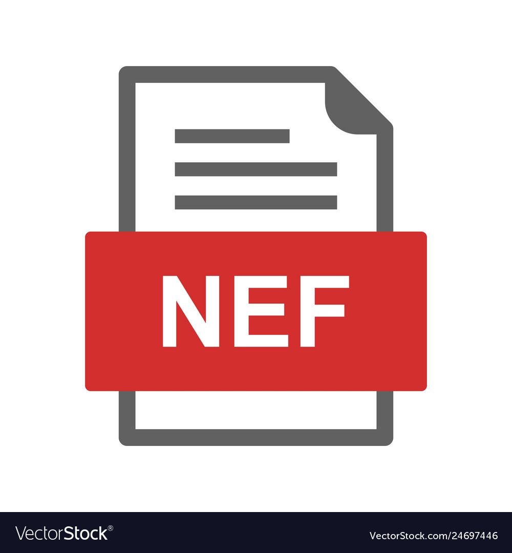Nef file document icon