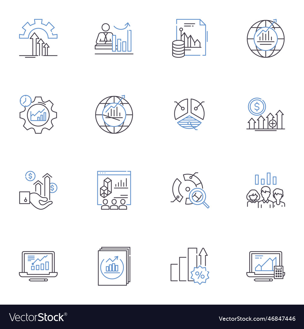 Tabulating line icons collection calculation