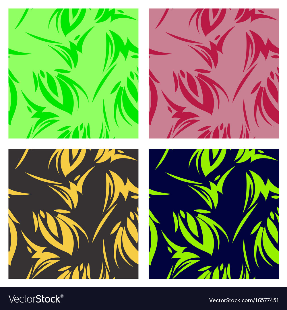 Assembly of patterns in striped style