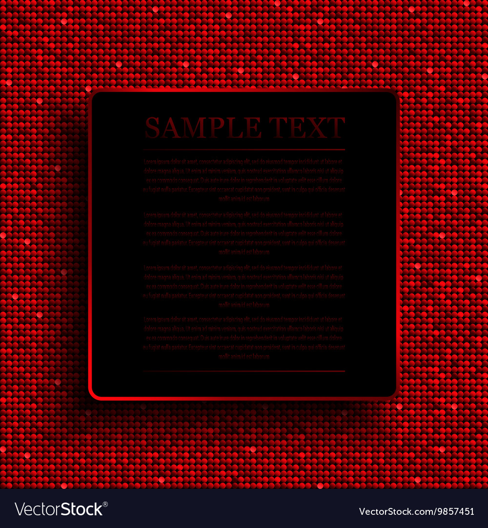 Background with shiny red sequins eps 10