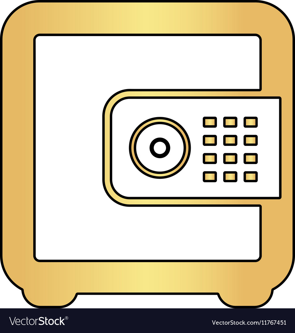 Strongbox computer symbol