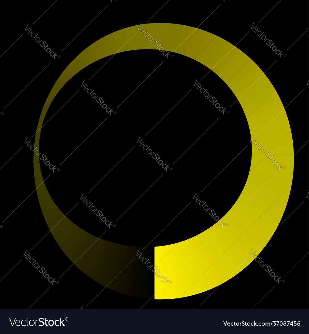 Circular concentric element abstract circle vector image Circular concentric element abstract circle