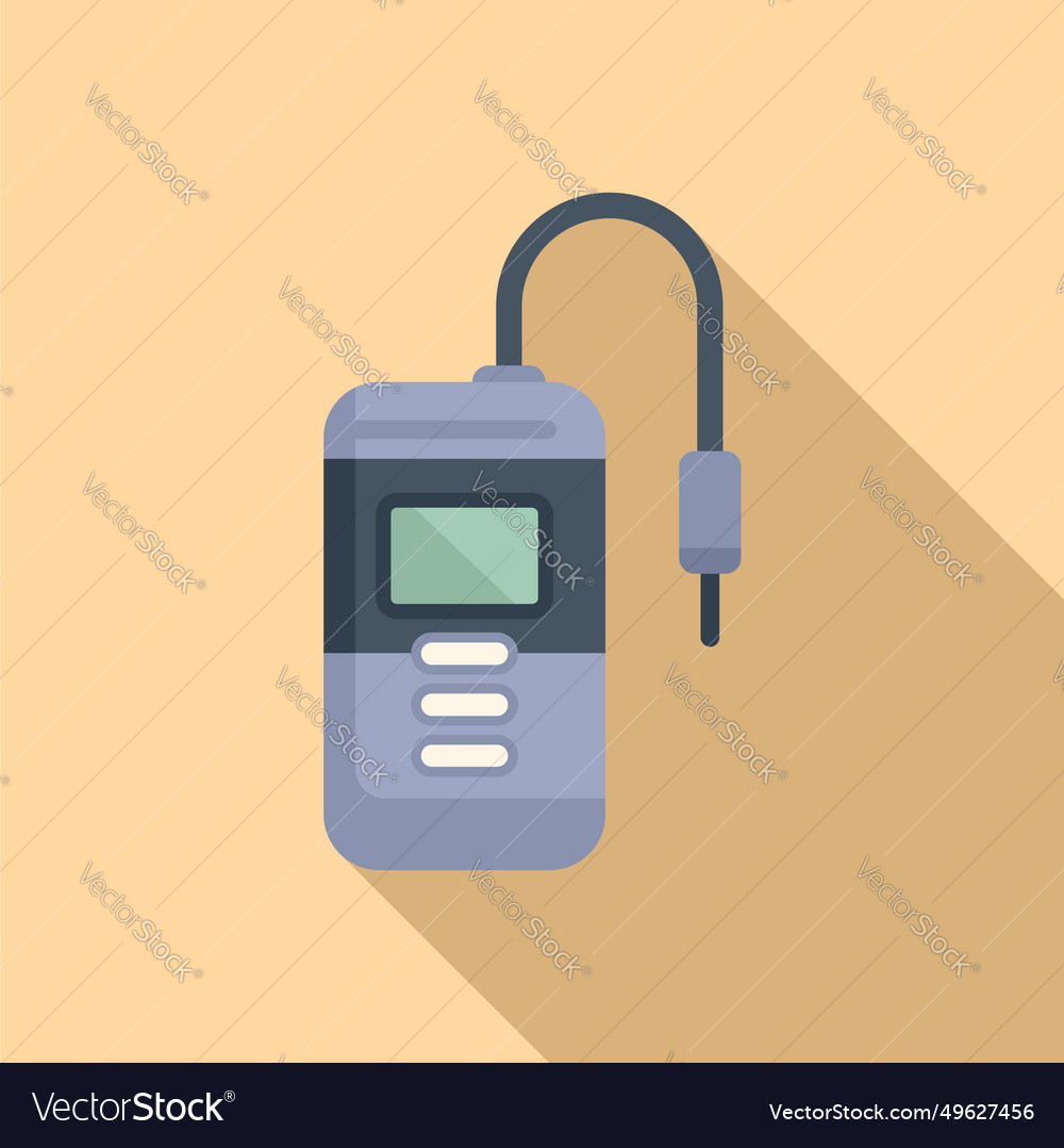 Device kit portable icon flat electronic Vector Image