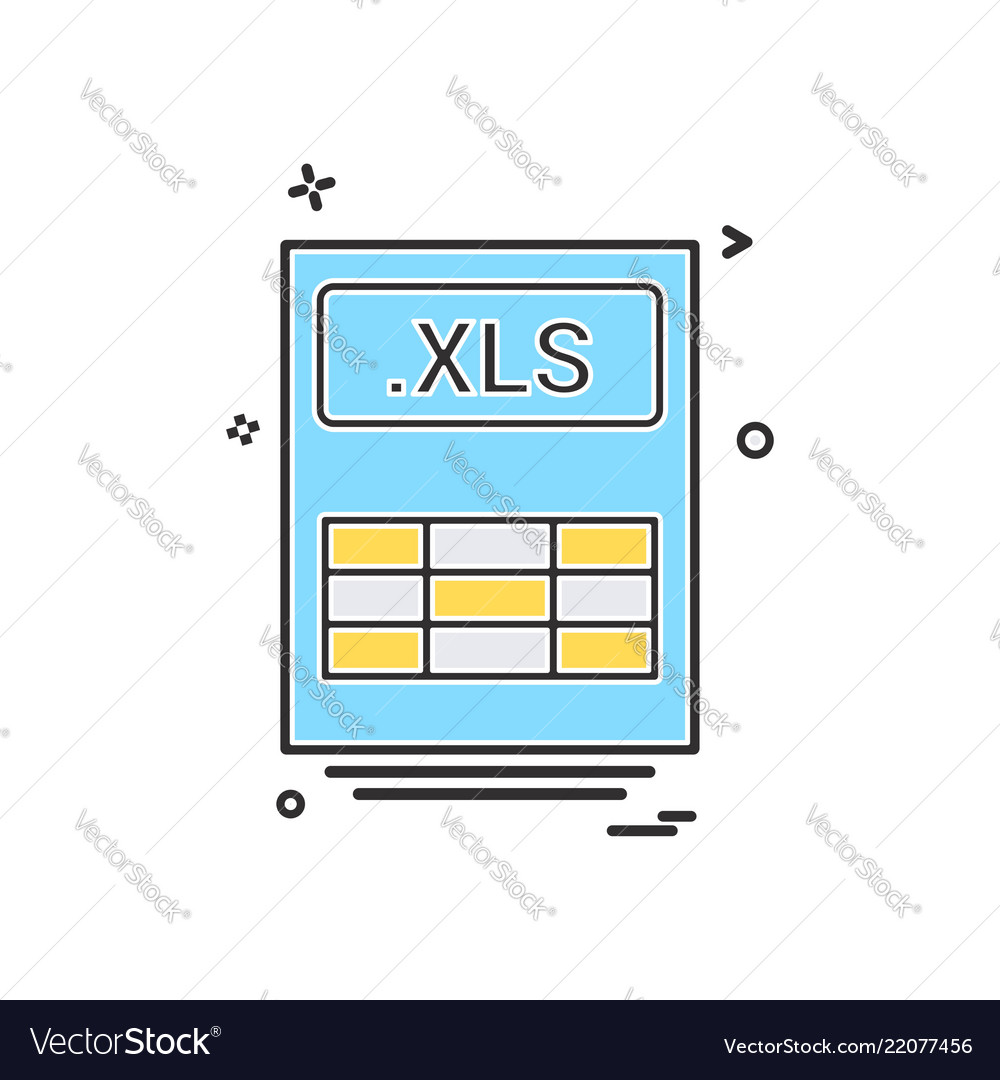 File files xls icon design
