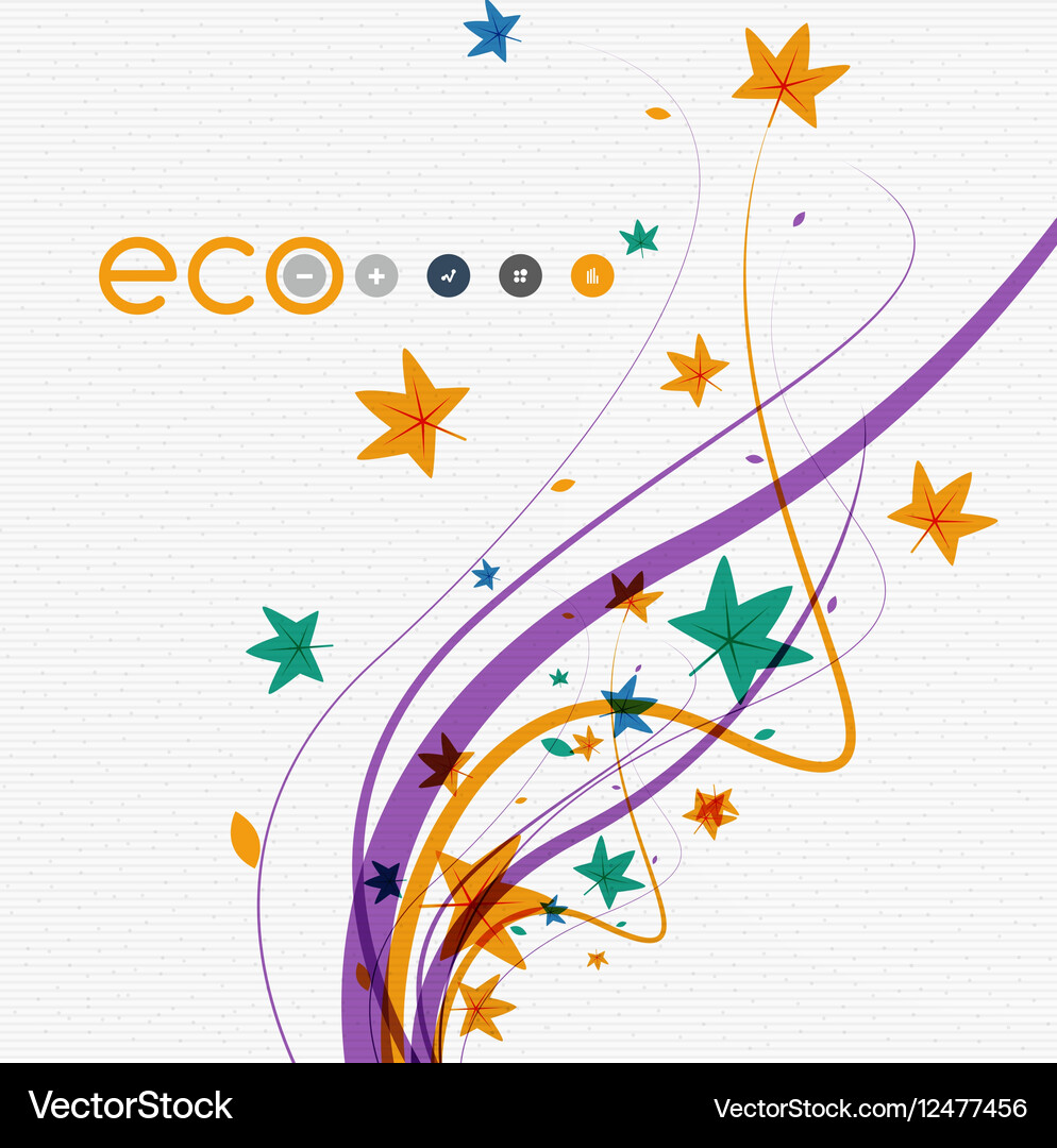 Floral abstract background Royalty Free Vector Image