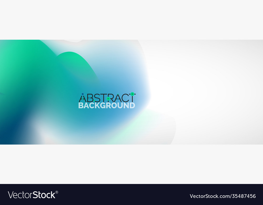 Fluid color gradient abstract background trendy vector image Fluid color gradient abstract background trendy