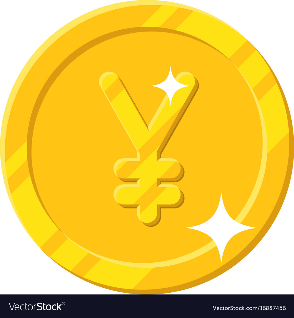 gold-yuan-coin-cartoon-style-isolated-royalty-free-vector