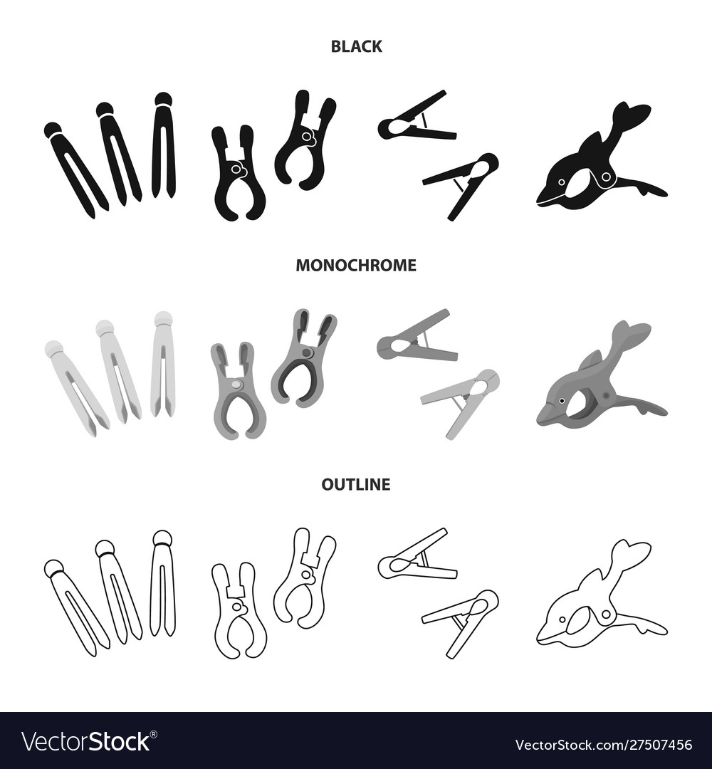Isolated object retro and pins symbol