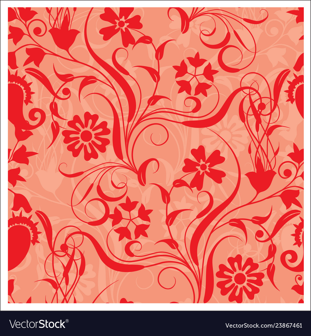 Batik design style patterns are same for fabric vector image Batik design style patterns are same for fabric