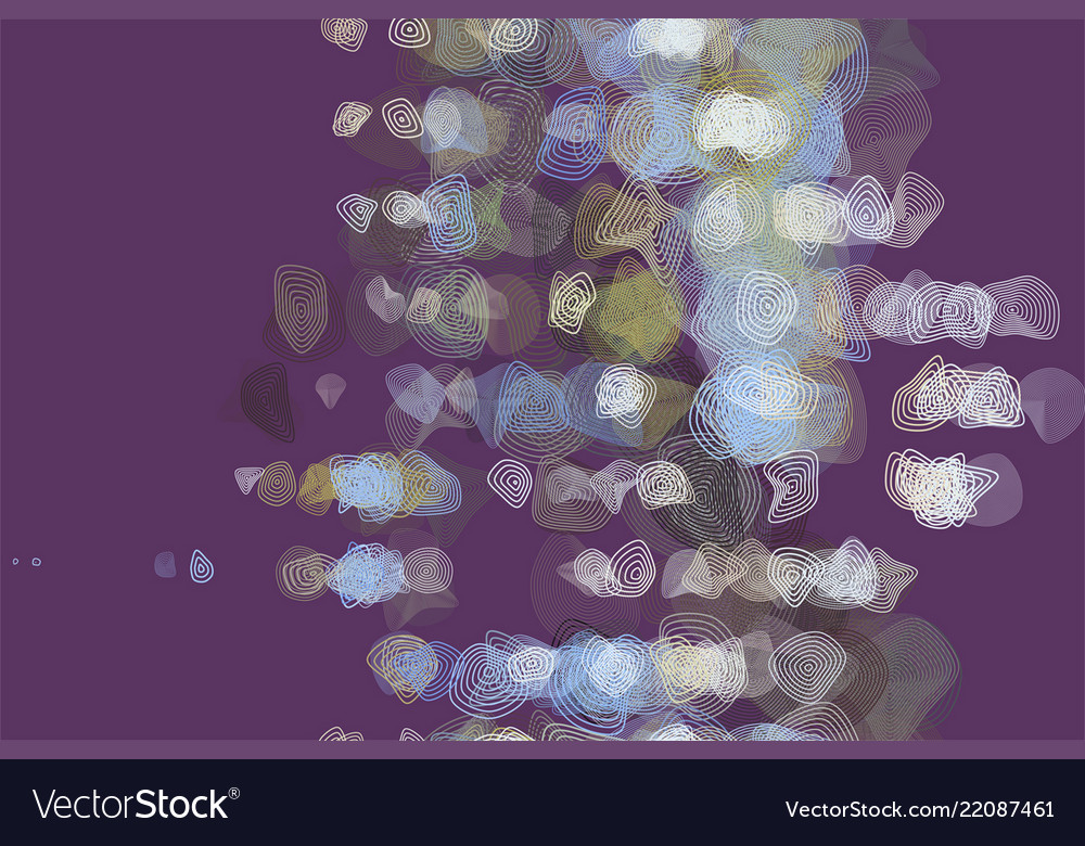 Color abstract rounded shapes geometric pattern