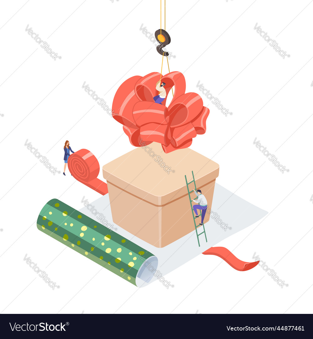 Concept of setting the scenery in form vector image Concept of setting the scenery in form