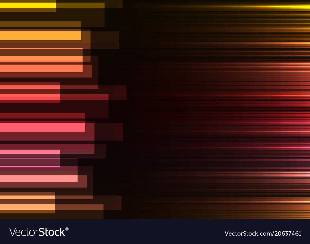 Red speed bar overlap in dark background vector image Red speed bar overlap in dark background