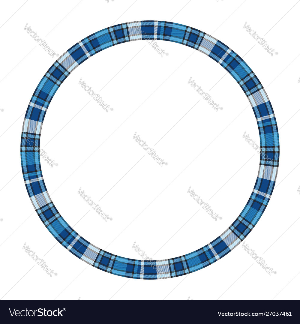 Round frame vintage pattern design template