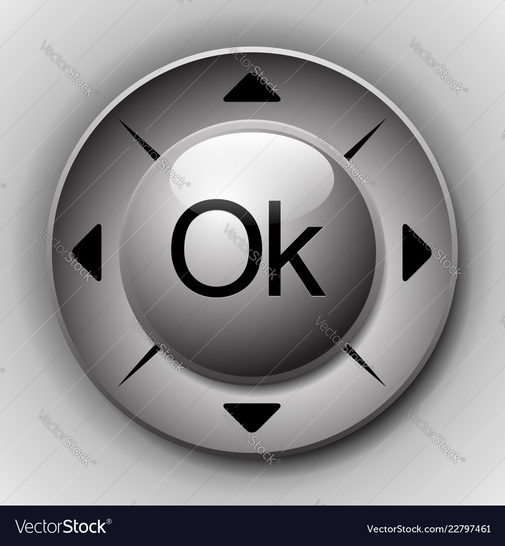 Simple remote dial template vector image Simple remote dial template