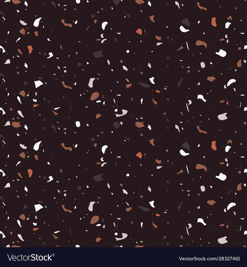 Terrazzo repeating seamless pattern texture vector image Terrazzo repeating seamless pattern texture