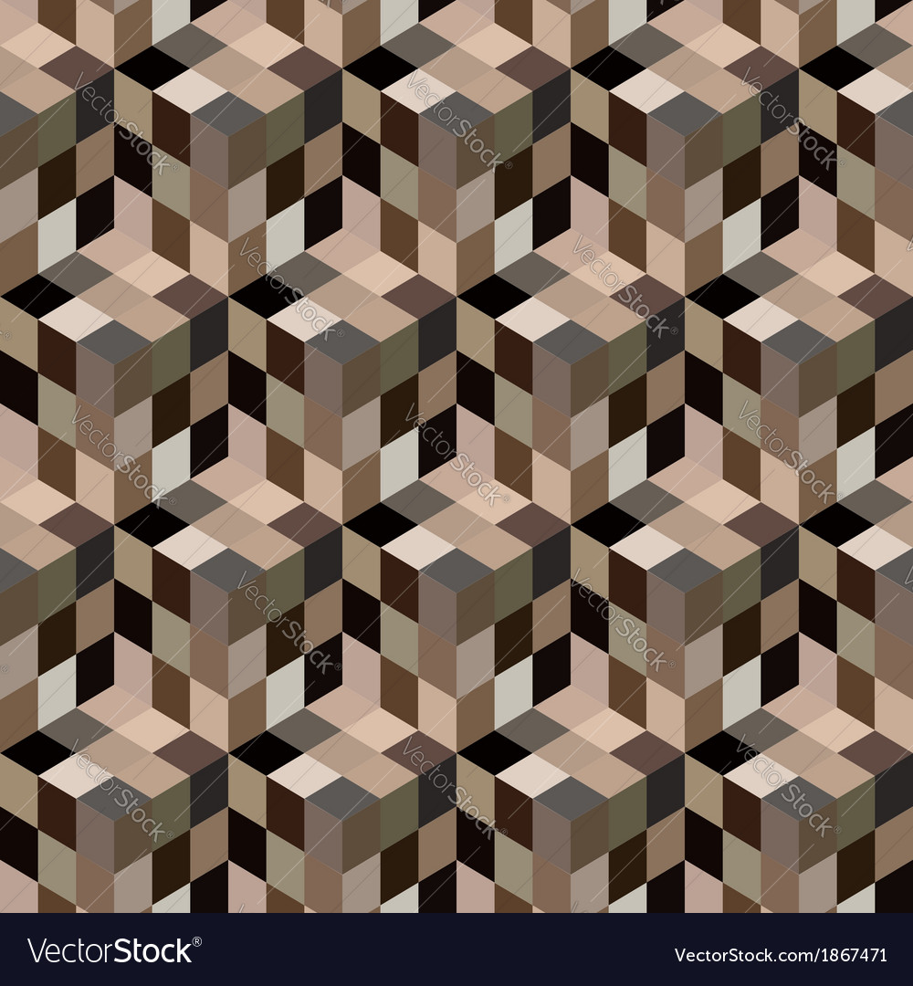 Geometric Mosaic Tile Pattern