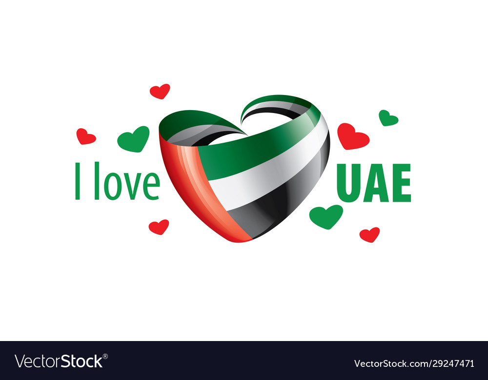 National flag united arab emirates