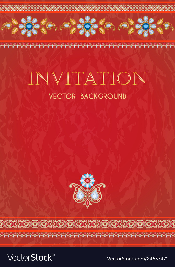 Template for invitation