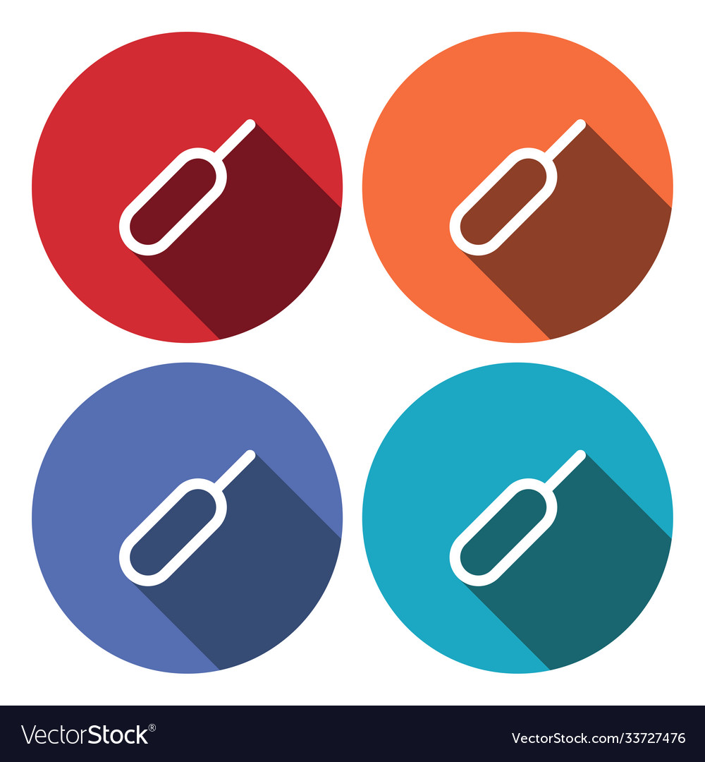 Eject sim card icon with long shadow open Vector Image Eject sim card icon with long shadow open