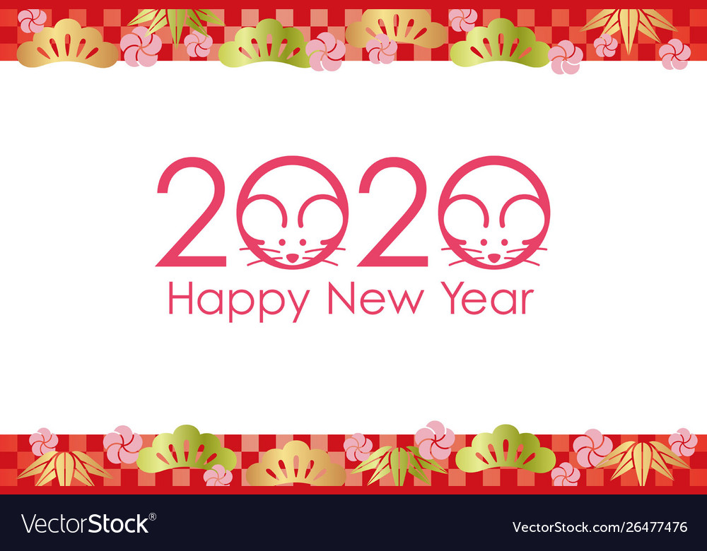 Year of the Rat New Year Card