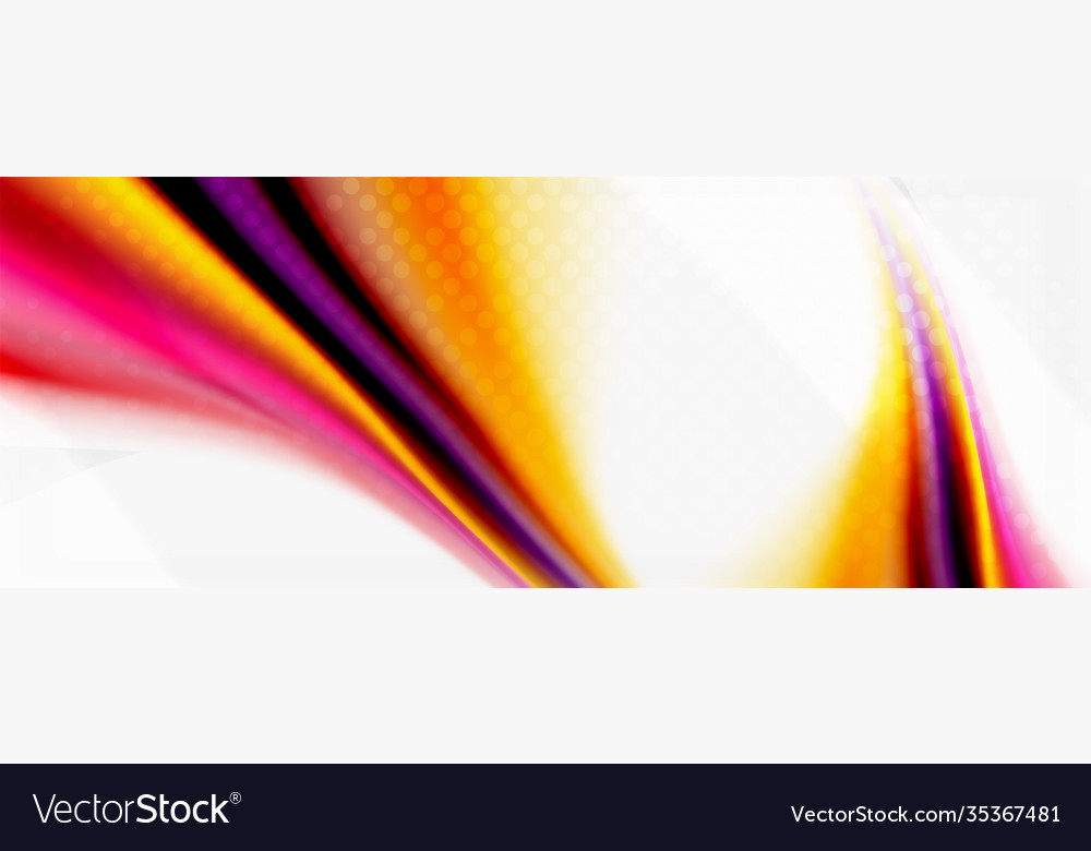 Abstract background smooth flowing lines blurred