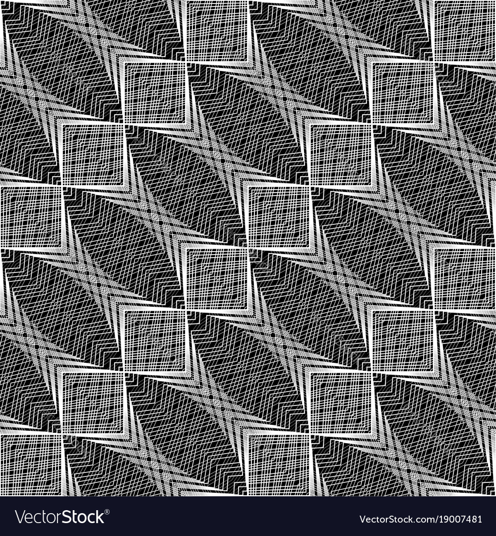 Design seamless monochrome grid pattern