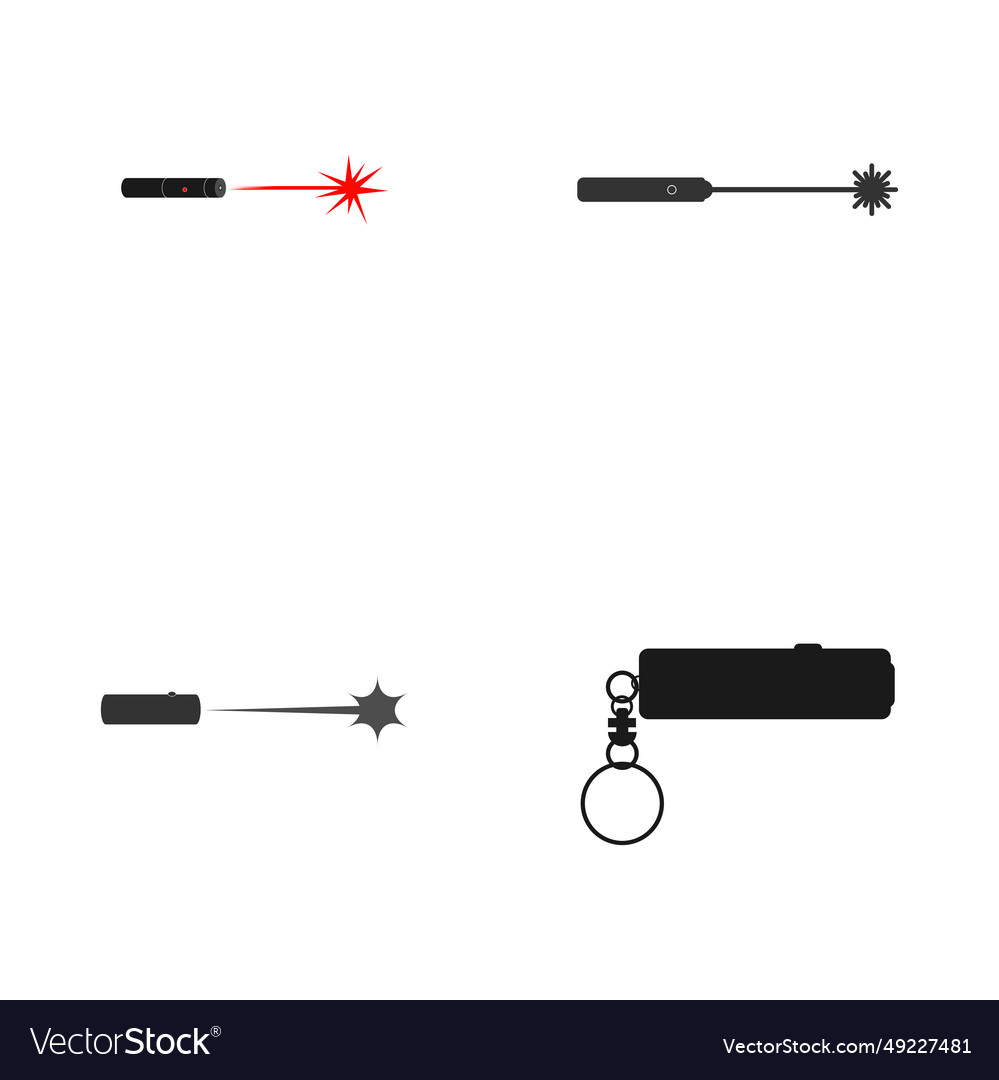 Laser pointer icon