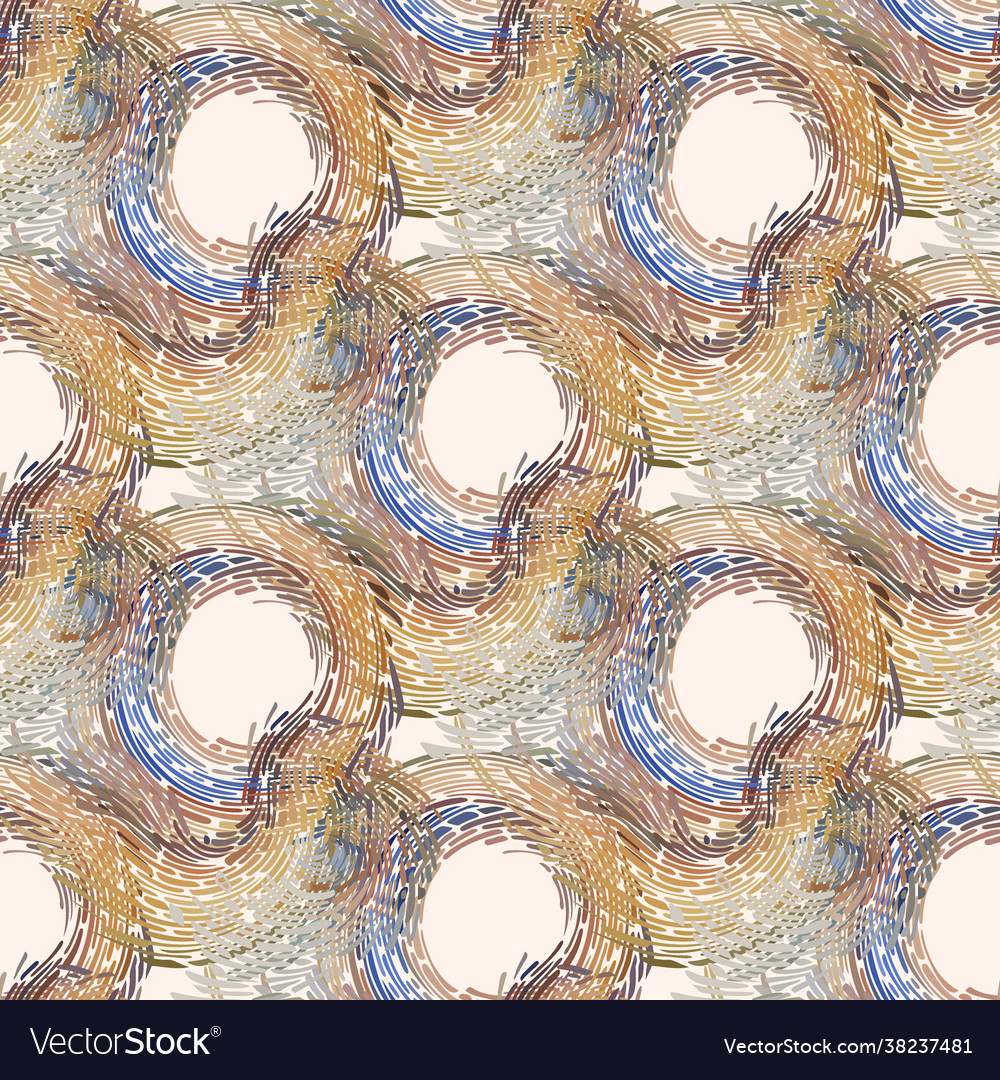 Multi-color mosaic background seamless pattern