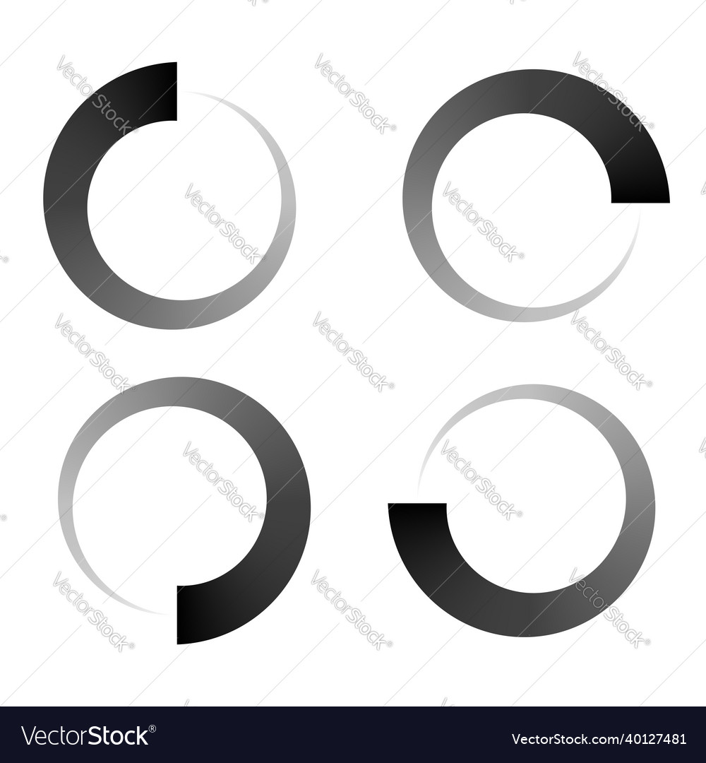 Progress steps phases indicator preloader buffer Vector Image Progress steps phases indicator preloader buffer