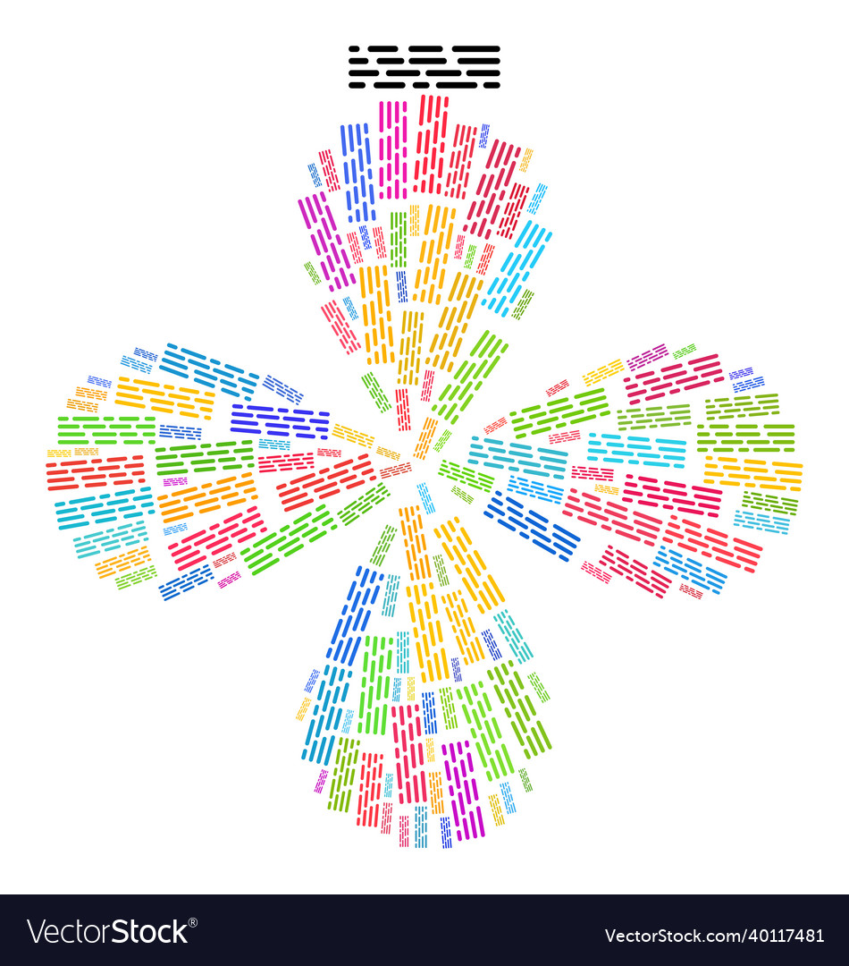 Transition effect lines icon multicolored twirl