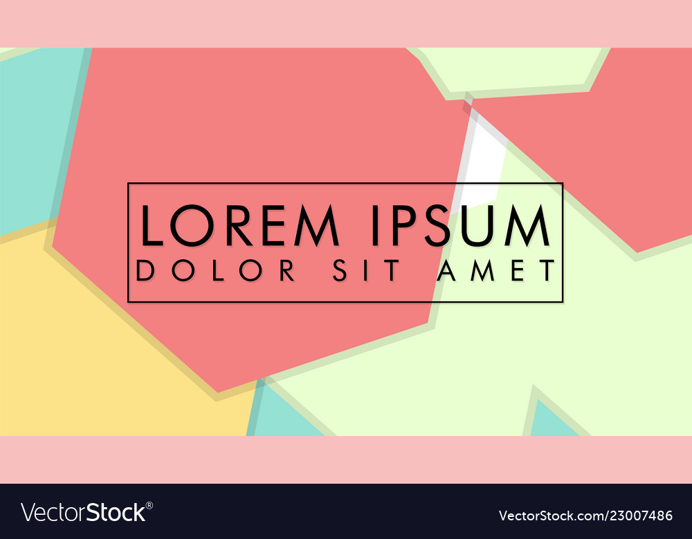 Abstract colorful hexagon background vector image Abstract colorful hexagon background