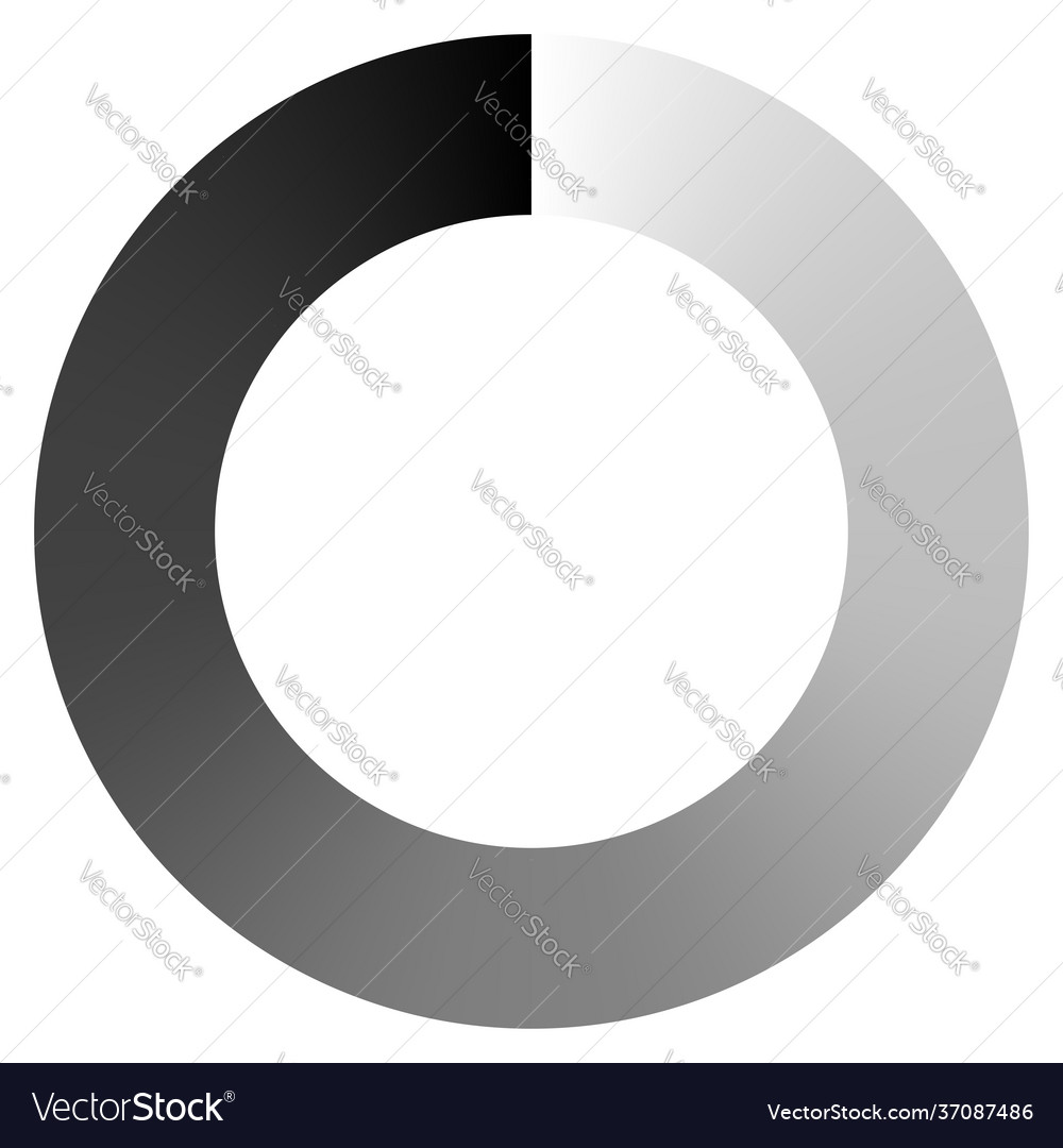 Circular concentric element abstract circle vector image Circular concentric element abstract circle
