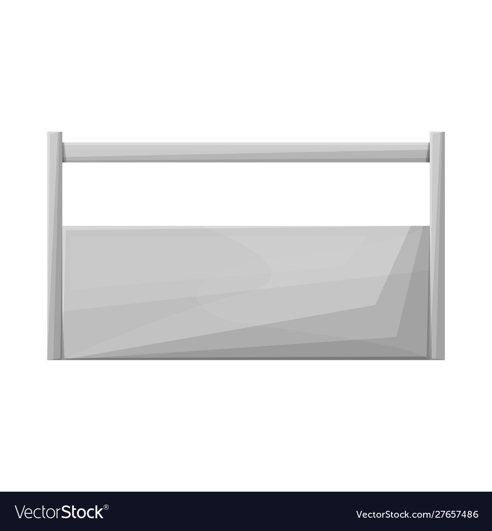 Isolated object box and toolbox symbol graphic