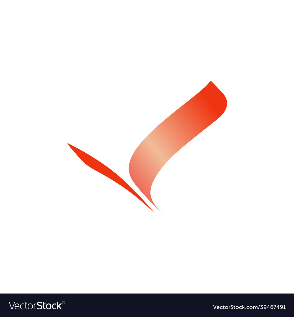 Abstract wing fly letter v logo icon