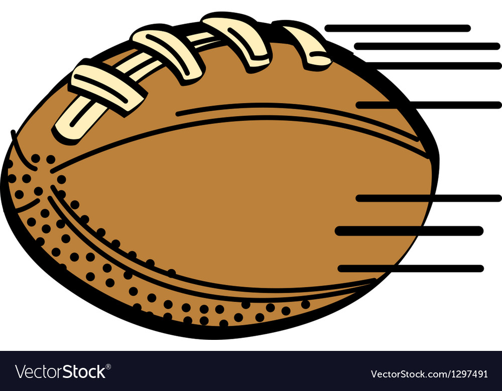 American football Royalty Free Vector Image - VectorStock