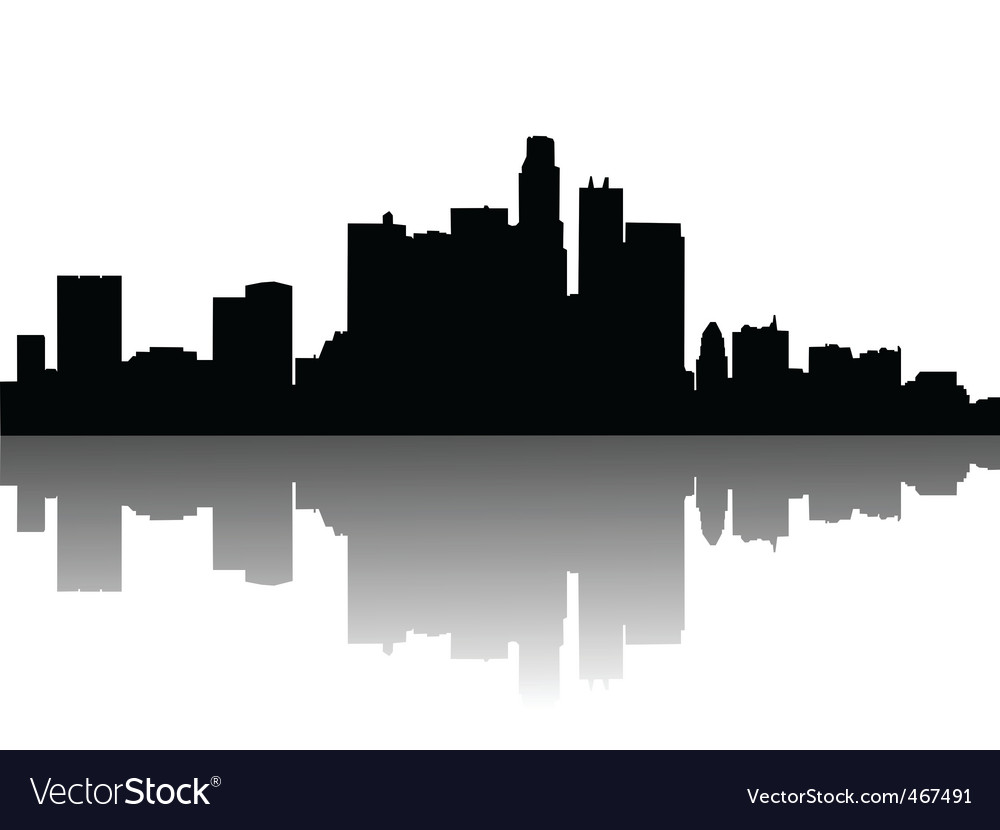 Cityscape Royalty Free Vector Image - Vectorstock